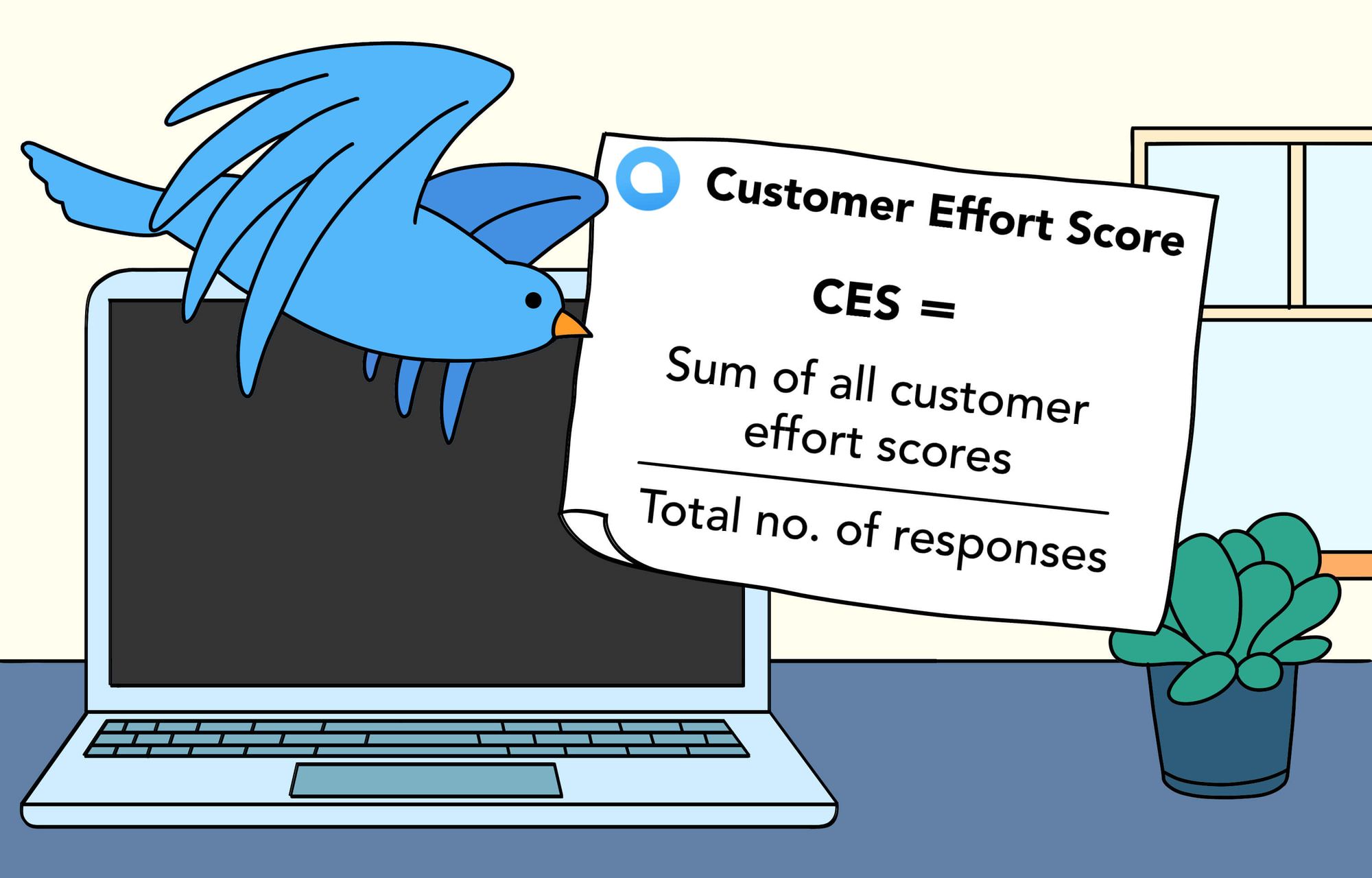 customer effort score formula